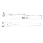 Kit 4 Colheres Bailarina Inox Para Drinks Gin Coquetel Suco 3