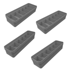 Kit 4 Colmeias Organizadoras Organizador De Gaveta Logic Chum