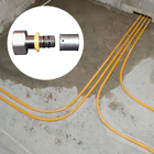 Kit 4 Conexão Fixa Fêmea 1/2'' P/ Gás 16mm Pex Multicamadas