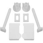 Kit 4 Conjunto Parafuso Fixação De Assentos Sanitários Astra