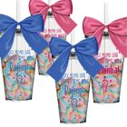 Kit 4 Copos Convite Personalizados P/ Pajem E Daminha Bonequi