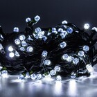 Kit 4 Cordão De Led Branco Frio 100 Lâmpadas Fixo Fio Verde 1