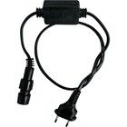 Kit 4 Cordão De Led Branco Frio 100 Lâmpadas Fixo Fio Verde 1