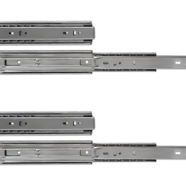 Kit 4 Corrediça Telescópica 35cm Pesada 40kg Gaveta 2 Pares