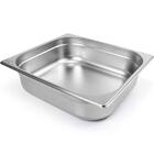 Kit 4 Cubas Gastronômica Inox 2/3 100mm Restaurante 8,86l Buf