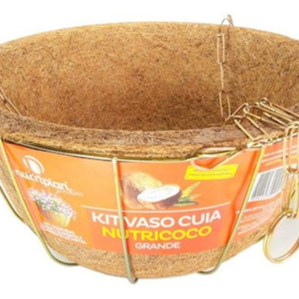 Kit 4 Cuias Fibra De Coco Completa 4 Tamanhos