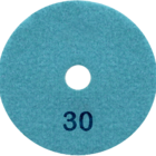 Kit 4 Disco Lixa Polimento A Seco Mármore 10 Cm Grão 30