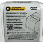 Kit 4 Dispenser Porta Guardanapo Interfolhado Branco Nobre