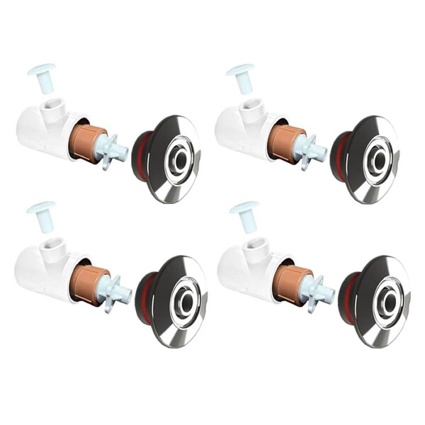 Kit 4 Dispositivo Hidromassagem Ajustável Piscina Premium Ino