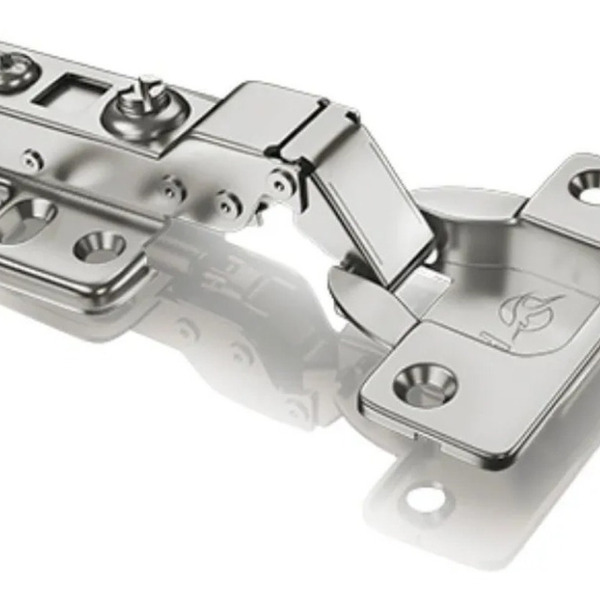 Kit 4 Dobradiça Amortecedor Armário Móveis 35mm Slow Curva