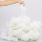 Kit 4 Enchimentos Almofada Refil Tnt Branco Com Fibra Silicon