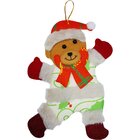 Kit 4 Enfeites Decoração Árvore De Natal Urso Rena Natalino