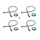 Kit 4 Engate Flexível 40cm