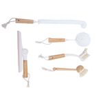 Kit 4 Escova De Limpeza E Rodo De Pia Off-white - Oikos Off W