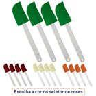 Kit 4 Espátulas Lambe Para Modelar Bolos E Untar Formas - Wp