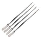 Kit 4 Espetos Espada Inox 50cm Para Churrasco - Resistente