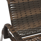 Kit 4 Espreguiçadeiras Madrid Com 2 Mesas P/ Piscina Argila