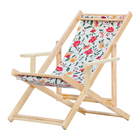 Kit 4 Espreguiçadeiras Preguiçosa Dobrável C/b-floral