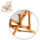 Kit 4 Espreguiçadeiras Preguiçosa Dobrável Envernizada Mel Em