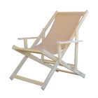 Kit 4 Espreguiçadeiras Preguiçosa Dobrável Madeira Maciça Nat