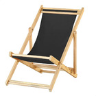 Kit 4 Espreguiçadeiras Preguiçosa Dobrável Madeira Maciça Nat