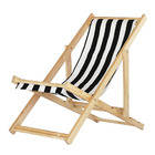 Kit 4 Espreguiçadeiras Preguiçosa Dobrável Sem Braço Madeira