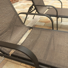 Kit 4 Espreguiçadeiras Tela Sling Havaí Cobre