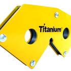 Kit - 4 Esquadro Magnético Multi Ângulo Para Solda 18kg - Tit