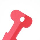 Kit 4 Estaca Speck Tarp T -reforçado -barraca -aço -vermelho