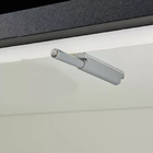 Kit 4 Fechos Toque Magnético Pulsador Gaveta Porta Armário