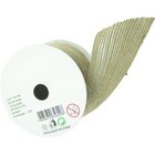 Kit 4 Fita Fibra De Juta Decorativa Poliéster Sintética 4cm