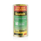 Kit 4 Fitas De Empacotamento 3m Scotch 5802 45mm X 100m