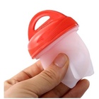 Kit 4 Formas Ovo Cozido Em Silicone Cozinha Rápido Prático