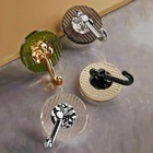 Kit 4 Ganchos Organizador De Parede Multicolorido Incolor