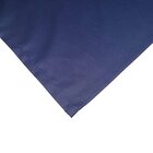 Kit 4 Guardanapos De Tecido Algodão Estampa Lisa Azul 39cmx39