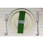 Kit 4 Jogo Americano Listrado Verde London