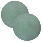 Kit 4 Jogos Americano Sousplat De Crochet Servir Mesa Casa Ve