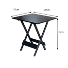 Kit 4 Jogos De Mesa Dobravel Com 2 Cadeiras De Madeira 70x70