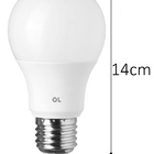 Kit 4 Lâmpada Led Bulbo 15w 3000k - Ol
