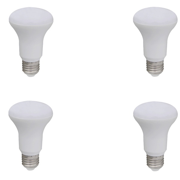 Kit 4 Lâmpada Led R63 8w 2700k Bivolt