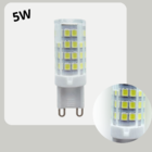 Kit 4 Lâmpadas De Led G9 5w Branco Frio(6000k) P/lustres E Ar