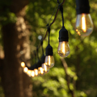 Kit 4 Lâmpadas LED de Filamento Bulbo Luz Amarela 127V E27 Lexman