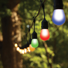 Kit 4 Lâmpadas LED de Filamento Bulbo Luz RGB 220V E27 Lexman