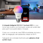 Kit 4 Lampadas Led Smart Inteligente Wi Fi Alexa Google 10w R