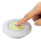 Kit 4 Lampadas Luminaria Led Controle Sem Fio Spot Remoto 15w