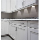 Kit 4 Lampadas Luminaria Led Controle Sem Fio Spot Remoto 15w