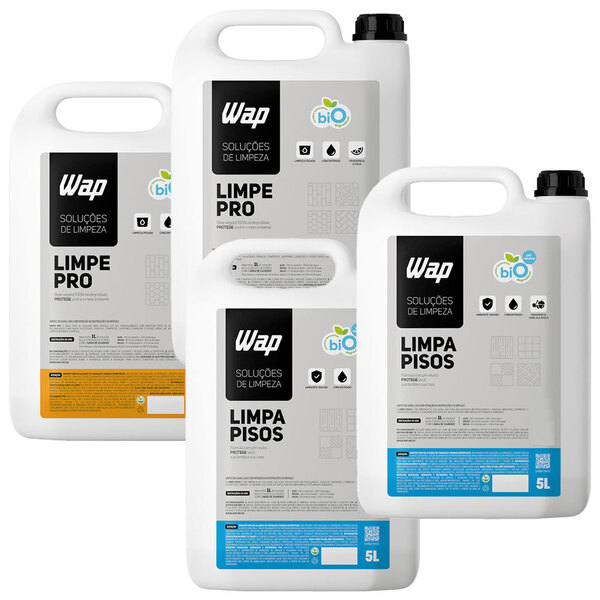 Kit 4 Limpe Pro Limpa Pisos Formula Biodegradável Natural Pis