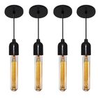 Kit/4 Luminária Pendente Retro Md-4149 Suporte Para Lâmpada /