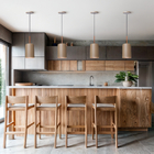 Kit 4 Luminária Pendente Veneza Fendi