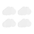 Kit 4 Luminarias De Parede Nuvem Com Led